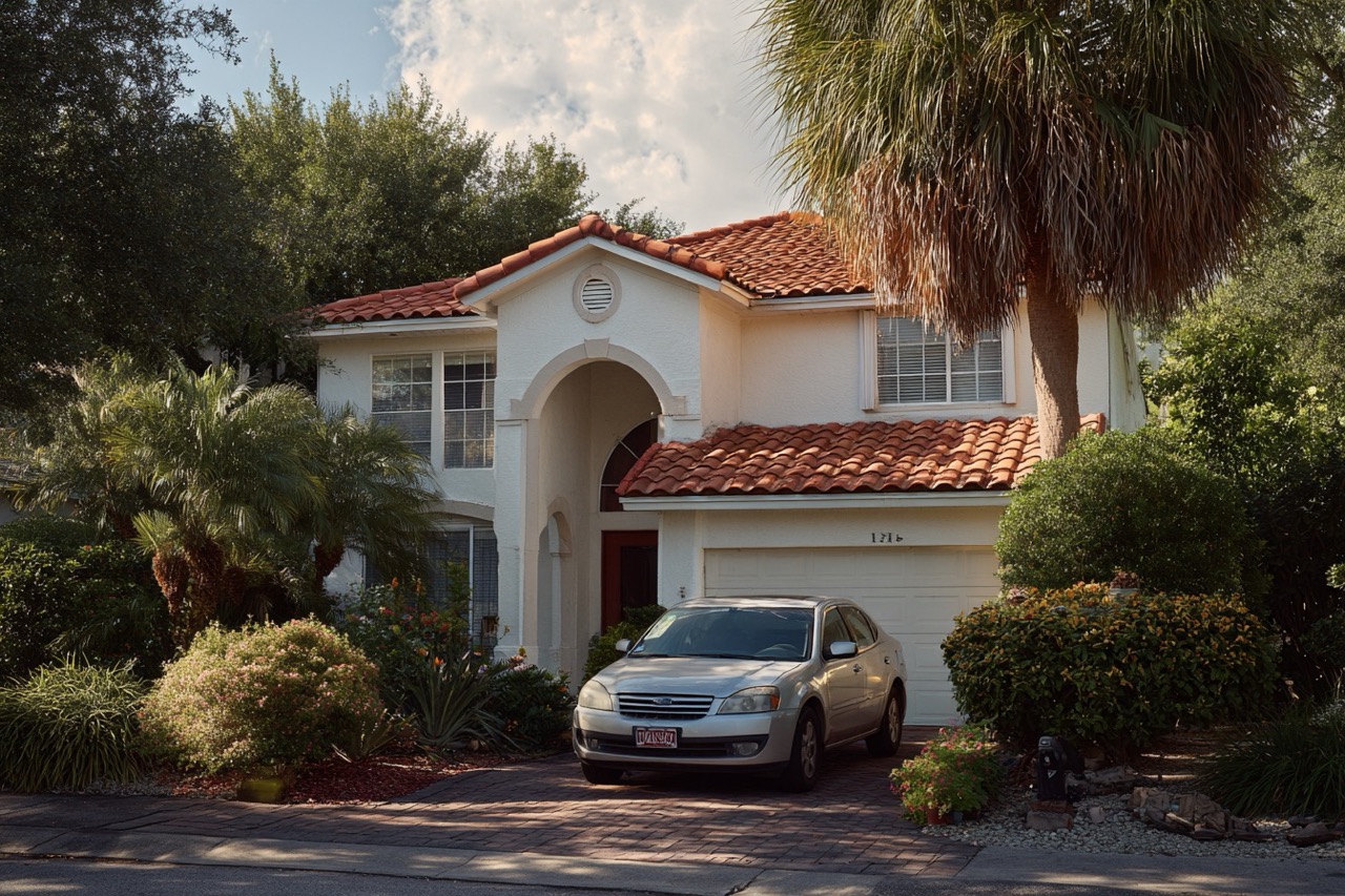 Clearing title liens Tampa FL traditional home