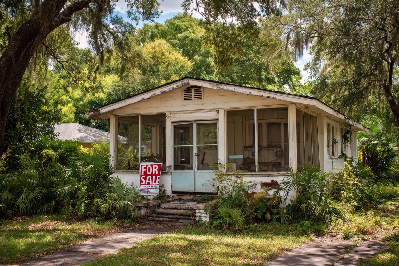 Closing sale liens Tampa FL bungalow home