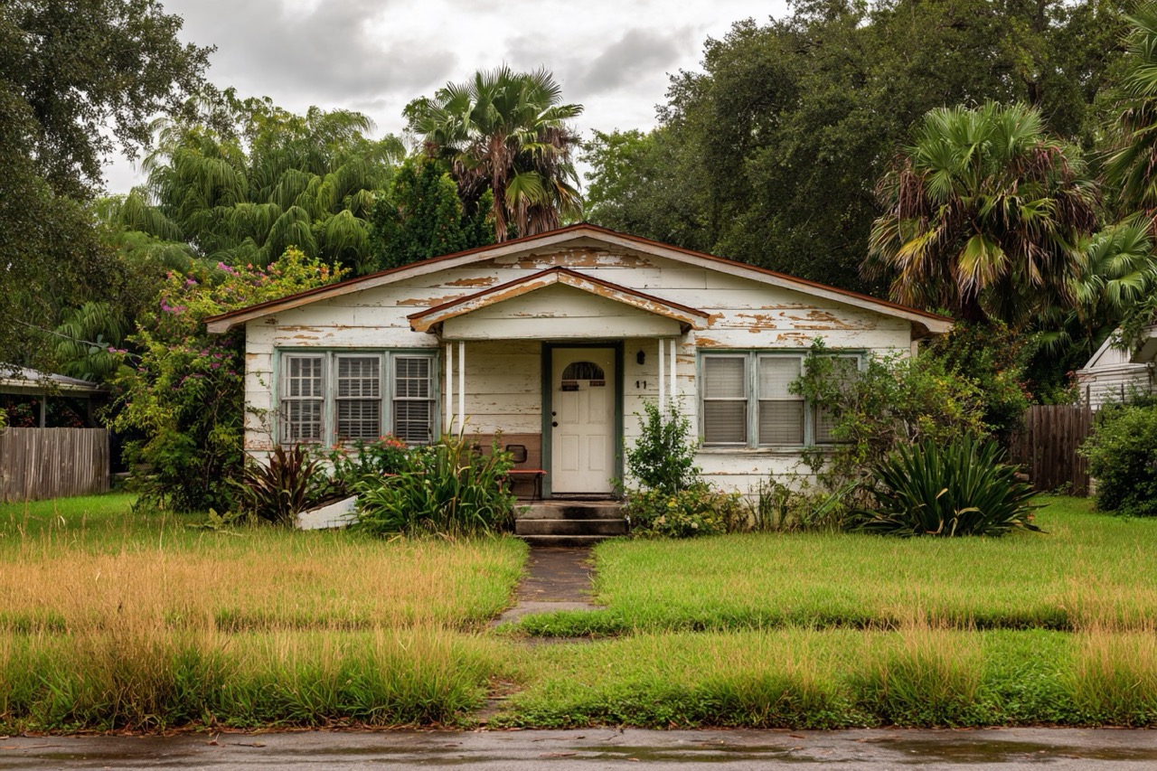 Probate home Tampa Florida vintage ranch