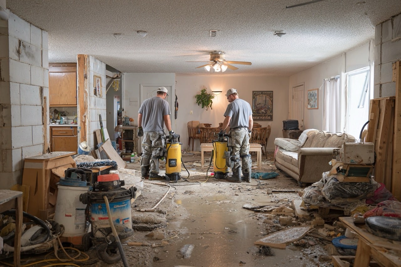 Professional junk removal from Tampa FL hoarder home