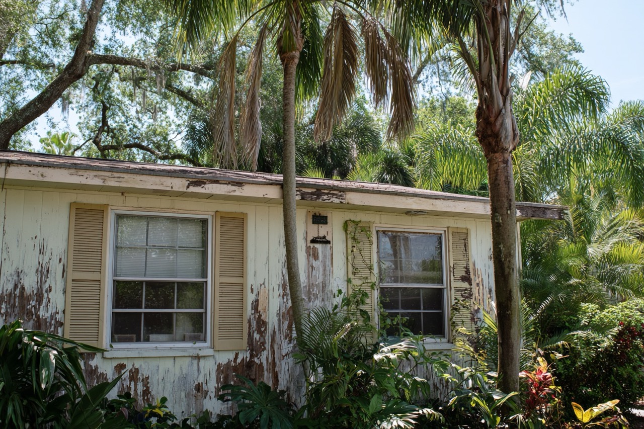 Tampa Florida hoarder property requiring extensive cleaning